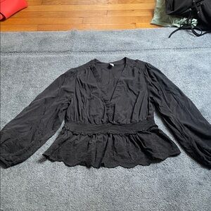 Old Navy Black Women's Blouse